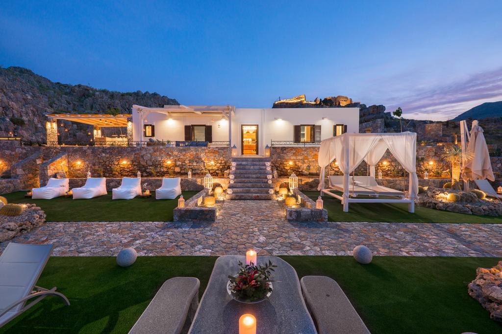 Lindos Vigli Private Villa Ngoại thất bức ảnh