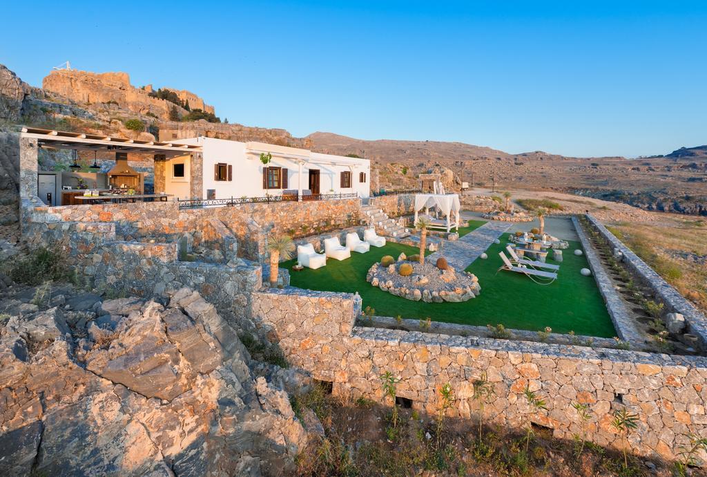 Lindos Vigli Private Villa Ngoại thất bức ảnh