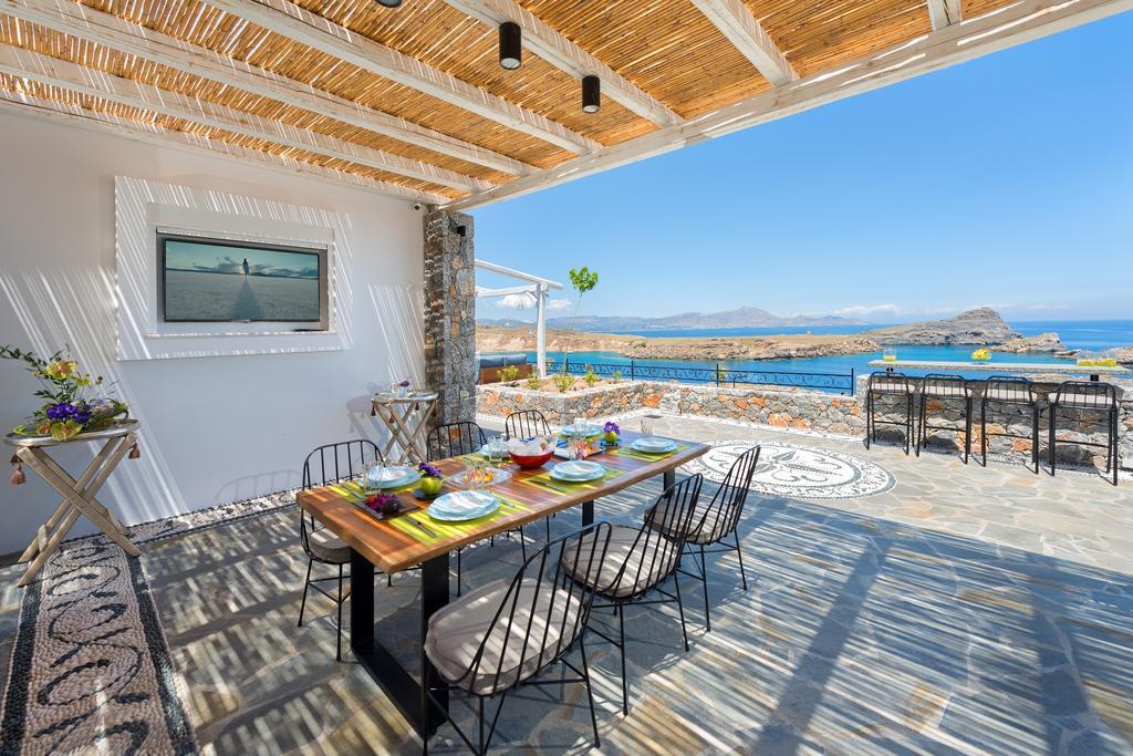 Lindos Vigli Private Villa Ngoại thất bức ảnh